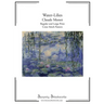 Water-Lilies Cross Stitch Pattern - Claude Monet: Regular and Large Print Cross Stitch Pattern