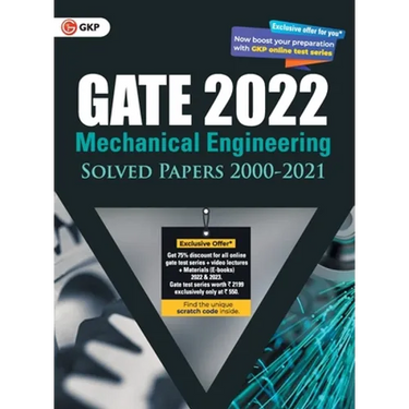 GATE 2022 Mechanical Engineering - Solved Papers (2000-2021)