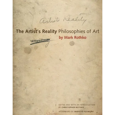 The Artist's Reality: Philosophies of Art