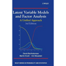 Latent Variable Models and Factor 3e