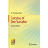 Calculus of One Variable
