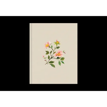 ESV Single Column Journaling Bible (Cloth Over Board, Rosehip Design)