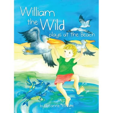William the Wild Plays at the beach