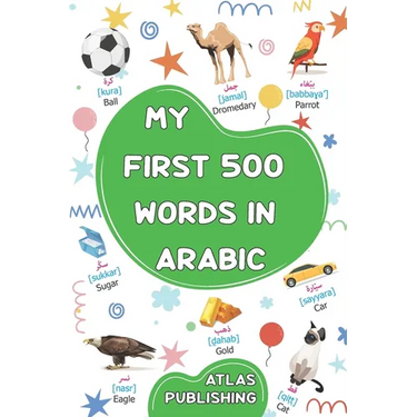 My first bilingual Arabic English picture book: 500 words of the classical Arabic language - A visual dictionary with illustrated words on everyday th