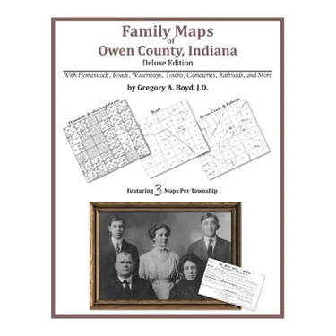 Family Maps of Owen County, Indiana