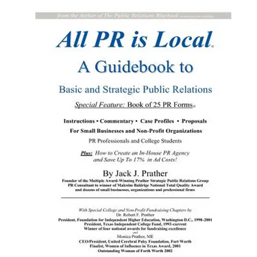 All PR Is Local: guidebook for businesses, non-profits, students