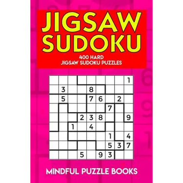 Jigsaw Sudoku: 400 Hard Jigsaw Sudoku Puzzles