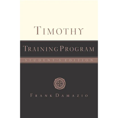 Timothy Training Program - Student Edition