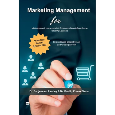Marketing Management For MBA semester 2, course code 201 Compulsory Generic Core Course for all MBA students