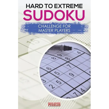 Hard to Extreme Sodoku Challenge for Master Players