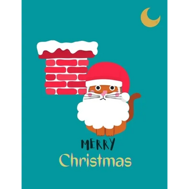 Merry Christmas: A beautiful coloring book with Christmas designs With 100 Pages