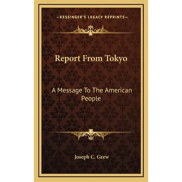 Report From Tokyo: A Message To The American People
