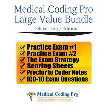 Medical Coding Pro Large Value Bundle Deluxe 2017 Edition