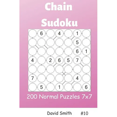Chain Sudoku - 200 Normal Puzzles 7x7 Vol.10