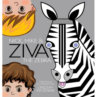 Nick, Mike and Ziva the Zebra