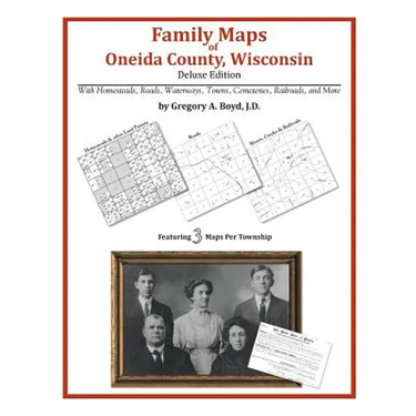 Family Maps of Oneida County, Wisconsin