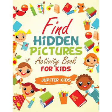 Find Hidden Pictures Activity Book for Kids