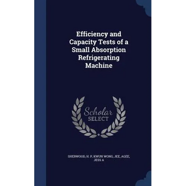 Efficiency and Capacity Tests of a Small Absorption Refrigerating Machine