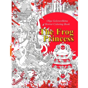 The Frog Princess: Horror coloring book
