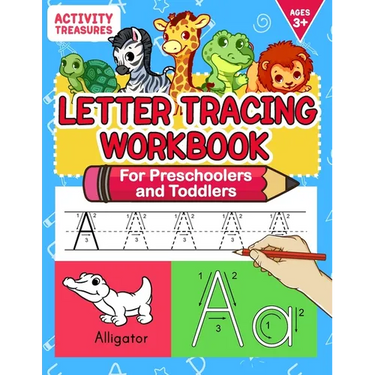 Letter Tracing Workbook For Preschoolers And Toddlers: A Fun ABC Practice Workbook To Learn The Alphabet For Preschoolers And Kindergarten Kids! Lots