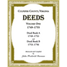 Culpeper County, Virginia Deeds, Volume One, 1749-1755