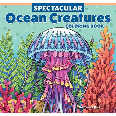 Spectacular Ocean Creatures Coloring Book