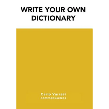 Write your own dictionary