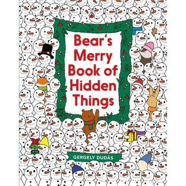 Bear's Merry Book of Hidden Things: Christmas Seek-And-Find: A Christmas Holiday Book for Kids