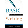 A Basic Study of Writing