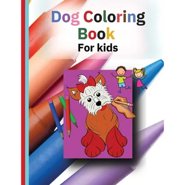 Dog Coloring Book: A wonderful book for children