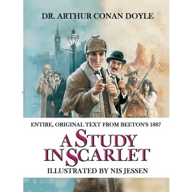 A Study in Scarlet: Illustrated by Nis Jessen