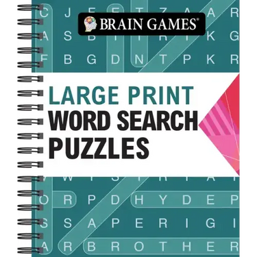 Brain Games - Large Print Word Search (Arrow)