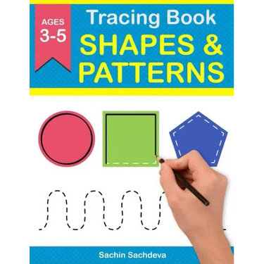 Tracing Book of Shapes & Patterns: Workbook for preschoolers