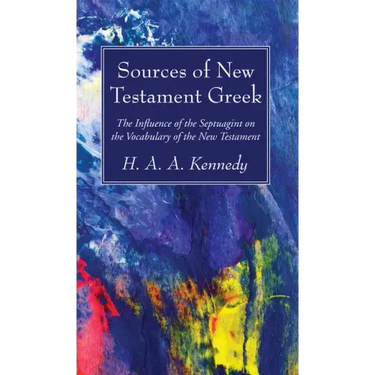 Sources of New Testament Greek