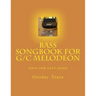 Bass songbook for G/C melodeon: only for left hand