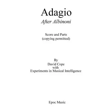Adagio: After Albinoni
