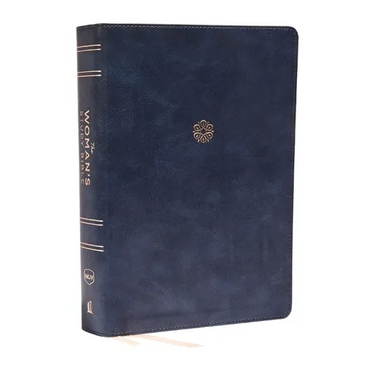 The Nkjv, Woman's Study Bible, Leathersoft, Blue, Full-Color, Indexed: Receiving God's Truth for Balance, Hope, and Transformation
