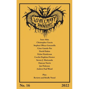 Lovecraft Annual No. 16 (2022)