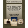 Bank of Commerce of Laredo V. City National Bank of Laredo U.S. Supreme Court Transcript of Record with Supporting Pleadings