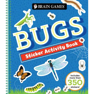 Brain Games - Sticker Activity Book: Bugs