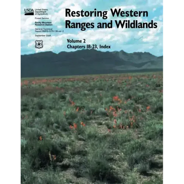 Restoring Western Ranges and Wildlands (Volume 2, Chapters 18-23, Index)