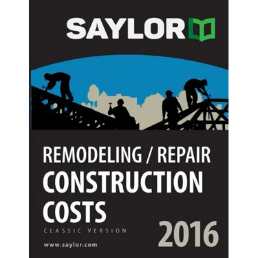 Saylor Remodeling/Repair Construction Costs 2016