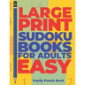 Large Print Sudoku Books For Adults Easy: Logic Games Adults - Brain Games For Adults - Mind Games For Adults