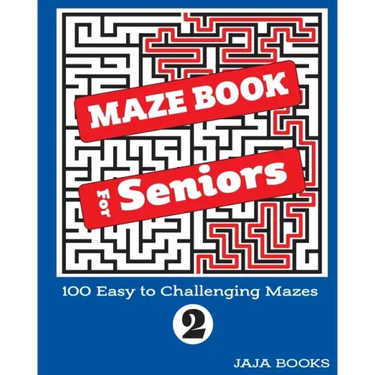 MAZE BOOK For Seniors