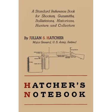 Hatcher's Notebook: A Standard Reference Book for Shooters, Gunsmiths, Ballisticians, Historians, Hunters, and Collectors