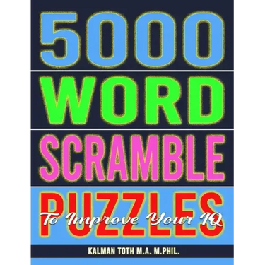 5000 Word Scramble Puzzles to Improve Your IQ