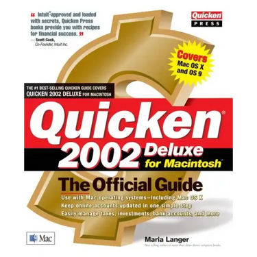 Quicken 2002 Deluxe for Macintosh: The Official Guide