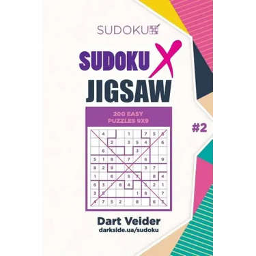 Sudoku X Jigsaw - 200 Easy Puzzles 9x9 (Volume 2)