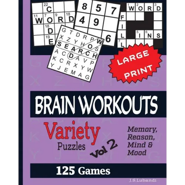 BRAIN WORKOUTS (Variety) Puzzles Vol 2