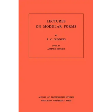 Lectures on Modular Forms